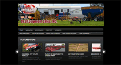 Desktop Screenshot of dandgequipment.com
